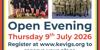 Open Evening 2026 - Register Now!