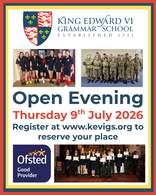 Book in for our Open Evening now